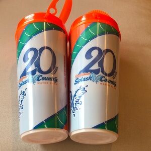 Dollywood Splash Country 20th Anniversary Orange Drinkware